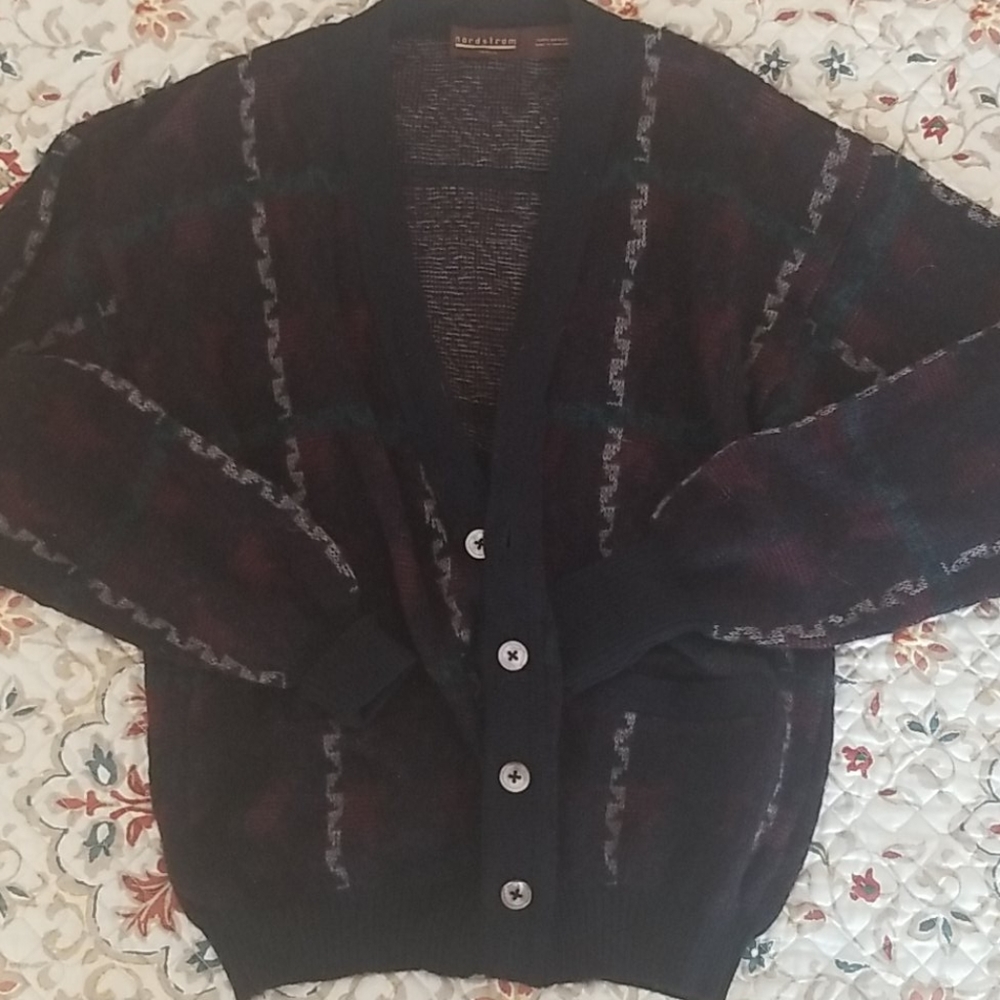 Vintage Nordstrom Merino Wool cardigan!